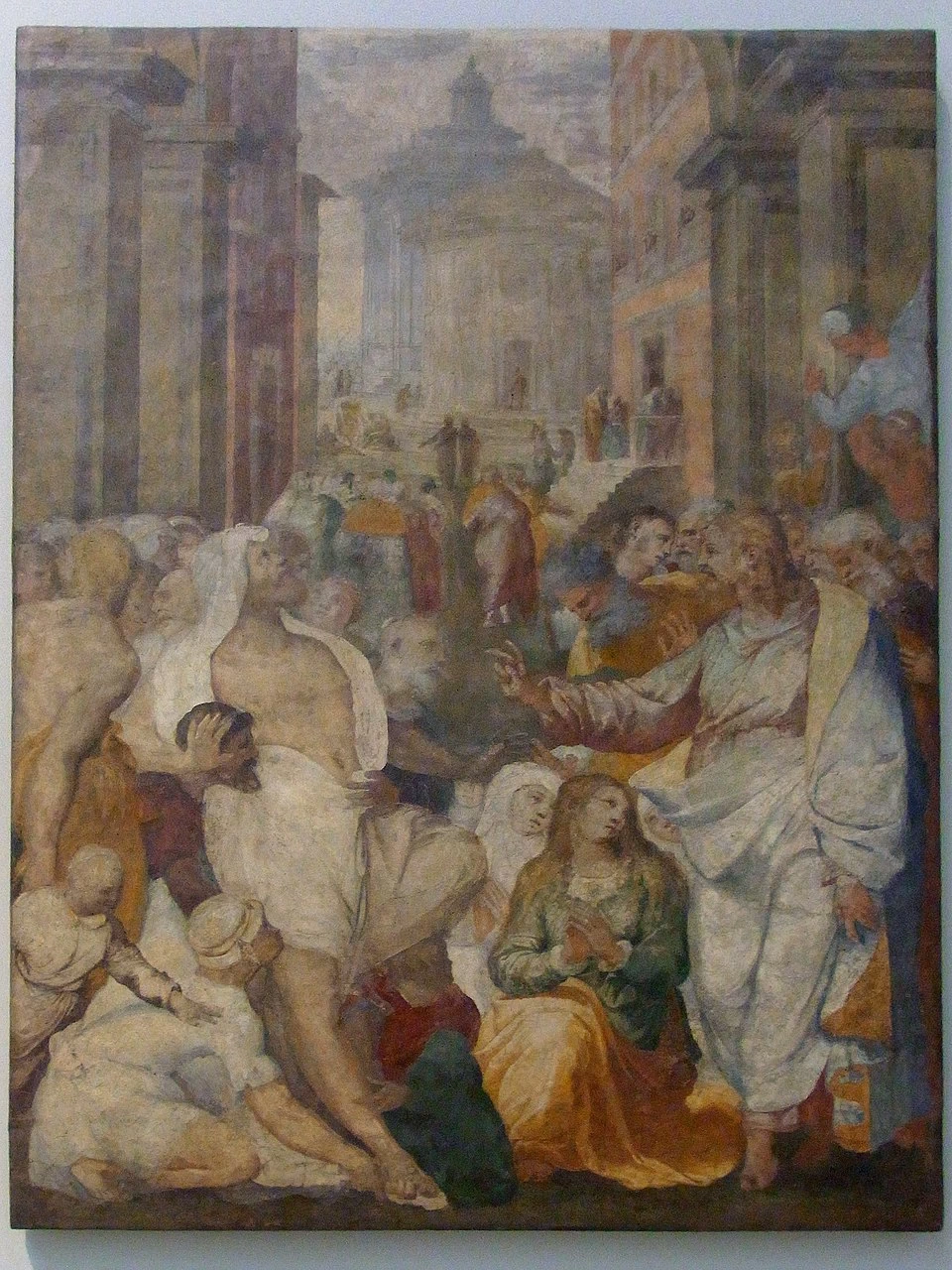 Perin del Vaga - La resurrezione di Lazzaro, Victoria and Albert Museum